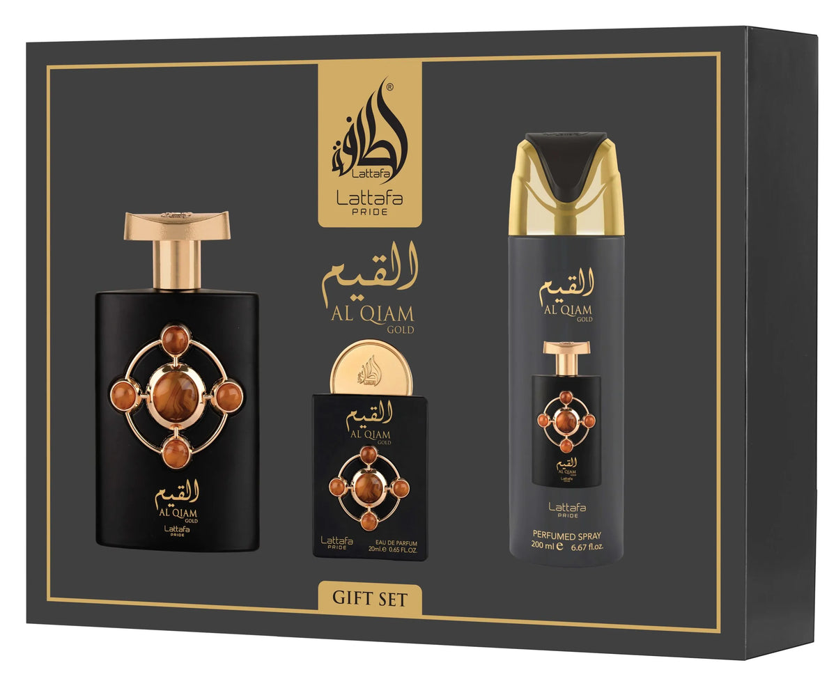 PACK DE AL QIAM GOLD - LATTAFA PRIDE
